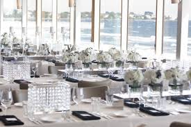 beach wedding linen hire and table setting