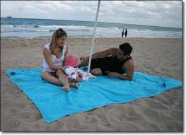 Shop pebble beach 18th hole throw blanket designed by admin_cp58385372. Beach Mat With Umbrella Hole Off 72