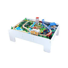 If you're just starting your wooden railway empire, consider brio®. Big City Wooden Rail Train Table Buy Online In Grenada At Grenada Desertcart Com Productid 48342050