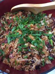 Kimchi Fried Rice With Spam Recipe In 2020 Kimchi Fried Rice Fried Rice Cooking