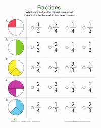 Pin By Kathleen Moore On Fractions Worksheets Math Fractions Fractions Worksheets Second Grade Math