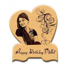 Buy Incredible Gifts India Personalized Heart Shape Wooden Plaque Birthday Gift For Girls 7 In X 6 In Beige Online At Low Prices In India Amazon In Can personalized gifts be delivered same day?