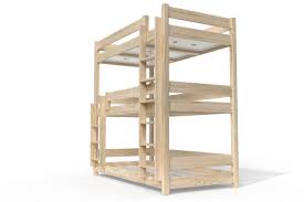 656 posti letto di terapia intensiva occupati: 90x190 Abc Meubles Legno Grezzo Letto A Castello 3 Posti 90x190 Legno Tri3 Casa E Cucina Soggiorno Autopartesfrancar Com Ar