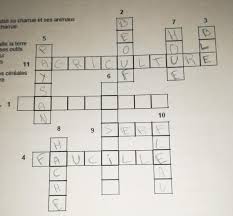 Aide mots fléchés et mots croisés. Slt Tlm Pouvez Vous M Aider Mots Croises La Vie A La Campagne Au Moyen Age Il Me Manque 2 Mots Et Nosdevoirs Fr