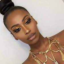 I am a beauty, nail, style, and lifestyle blogger, and i'm obsessed with lady gaga claws up!, a makeup blog, features and inspired black and gold makeup look. Gold Makeup Looks On Black Women Novocom Top
