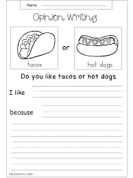 Free Opinion Writing Printable Kindermomma Com Third Grade Writing Kindergarten Writing Prompts 3rd Grade Writing