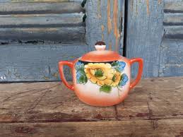 Antique Noritake Sugar Bowl With Lid Morimura Japan Art Nouveau