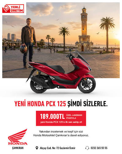 Yerli Üretim Honda PCX125 Yollarda: Şehir Seni Bekliyor!