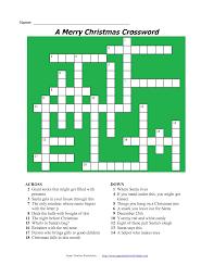 The answer keys to assist maintain you from obtaining dropped. 17 Fun Printable Christmas Crossword Puzzles Kitty Baby Love