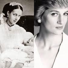 Two most remarkable Princess of Wales that have shared not only the title ,  are 7th cousins 4 times removed but some parts of destiny. 💕 In the  picture