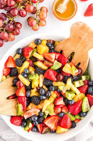 Best fruit salads thanksgiving from recipes for thanksgiving leftovers featuring a fantastic salad. Fruit Salad Recipe Amanda S Cookin Salads