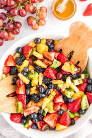 Cranberry fluff combines pineapples, marshmallows & cool whip with cranberries, grapes & pecans for the perfect cranberry dish for your holiday menu! Fruit Salad Recipe Amanda S Cookin Salads