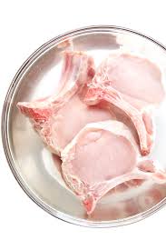 The meat may still have some wisps of pink in the center, according to the usda. The Best Baked Pork Chops Recipe Juicy Flavorful And So Easy