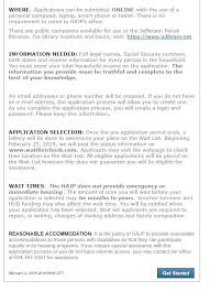 02 02 19 Louisiana Housing Page 2 Closes Tomorrow 02 03 19 Housing Authority Of Jefferson Parish Https Www Wai Jefferson Parish Library Locations Parish