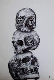 Skull #50 hear speak see no evil kill killer tattoo human bodypart skeleton bone death design logo.svg.png clipart vector cricut cut cutting. See No Evil Hear No Evil Speak No Evil Ballpoint Pen 29 7x42cm Evil Tattoos Skulls Drawing Skull Tattoos