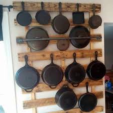 Cast Iron Rack Diy Kitchen Storage Diy Kitchen Renovation Kitchen Storage Solutions