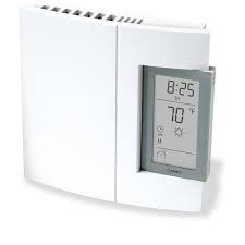 Cadet Electric Programmable Thermostat 16 7 Amp White Model Th106 By Cadet 50 75 The Cadet By Honeywell Thermos Home Thermostat Heating Bill Thermostat
