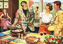 Browse these beautiful vintage dinner dresses to get the perfect attire for girls. Simple Things To Do To Be A Great Dinner Party Guest Afbeeldingen Retro 1950 S