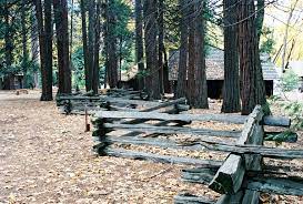Fashioned after the types of fences that date back to the early days of early european settlers here in north america, the split rail fence has a distinctive style that stands out from the rest. Split Rail Fence Wikipedia