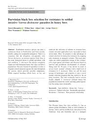 Pdf Darwinian Black Box Selection For Resistance To Settled Invasive Varroa Destructor Parasites In Honey Bees Horseracing.net offering today's racecards taking place in the uk and ireland.