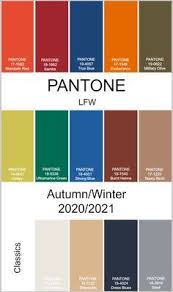 Fashion Colour Trend Report London Fashion Week Autumn Winter 2020 2021 In 2020 Color Trends Fashion Color Trends Fashion Trend Forecast