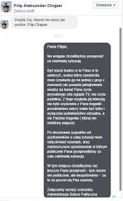 31 sierpnia 2016 roku poprowadził razem z urszulą chincz finał pierwszej edycji programu dom marzeń w tvn. Chajzer Blagam Ogarnij Sie Nie Mozesz Nawolywac Do Osobistego Linczu Kazdego Idioty W Internecie