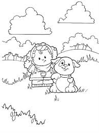 When my daughter was very young, we would read the toddler classic brown bear, brown bear, what do you see? Kids N Fun Com 26 Coloring Pages Of Little People