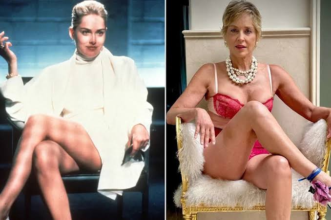 Sharon Stone Recreates Famous “Basic Instinct” Crossed-Legs Scene 32 Years  Later: 'Basically … Yours' - Yahoo