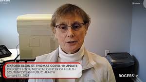 Shane Kettniss from Rogers TV interviewed our Medical Officer of Health,  Dr. Joyce Lock,