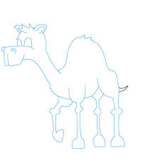 Dromedar (camelus dromedarius) eller enpucklig kamel är en art som hör till familjen kameldjur (camelidae) och släktet kameler tillsammans med baktrisk kamel. Kamel Zeichnen Lernen Schritt Fur Schritt Tutorial Zeichnen Leicht Gemacht