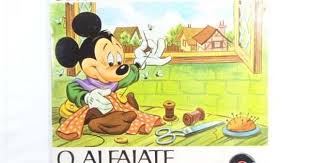 Antigo Disquinho Livro Estorinhas Disney O Alfaiate Valente Disney Valente Infantil