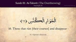 سورة التكوير‎) is the 81st surah of the quran. Islam My Ultimate Decision Surah At Takwir The Overthrowing Summary Of 81st Chapter Of The Holy Quran