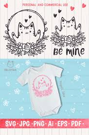 If you filter by 'crafts' you will be able to see all the svg files. Valentine Cat Svg Kitten With Floral Decor Svg Valentine 423486 Illustrations Design Bundles In 2020 Floral Decor Cat Decal Valentine