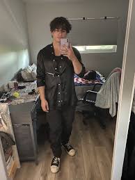 Rick Owens Rick Owens FW20 Performa Liquid Satin Larry Button Up