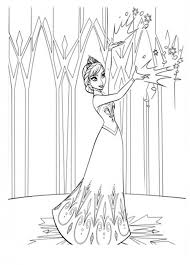 Elsa in snow castle disney. Disney Princess Coloring Pages Anna And Elsa Novocom Top