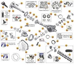 dana 44 rear axle parts for wrangler tj jeep grand