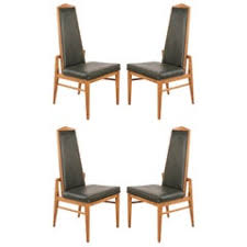 Westintrends upholstered wingback button tufted dining chair (set of 2), gray. Set Of 4 Black Dining Chairs 479 For Sale On 1stdibs