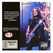 Free shipping on qualified orders. Sit De 45105l David Ellefson Megadeth Bass Guitar Strings