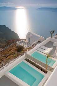 piscines 2 hotel grace santorini hotel europe du sud grece hoosta magazine