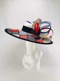 Multi Color Sinamay Wide Brim Hat Can Be Made In A Variety Of Colors Unless Otherwise Requested The Hat Will Be Made In Wide Brim Hat Brim Hat Elegant Hats