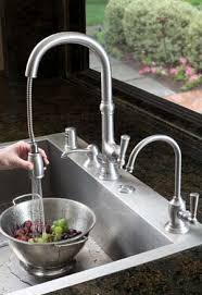 jacobean pull down kitchen faucet