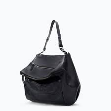 Image 2 Of Zip Applique Leather Bucket Bag From Zara Taschen Zara Tasche Zara