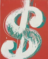 Andy Warhol 1928 1987 Dollar Sign 1980s Paintings Christie S Andy Warhol Pop Art Sign Art Pop Art Portraits
