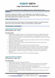 The best legal assistant resume samples. Legal Administrative Assistant Resume Samples Qwikresume