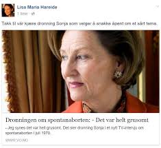 She has been married to king harald v since august 29, 1968. Knut Arild Hareide Http Www Vg No Rampelys Dronning Sonja Dronningen Om Spontanaborten Det Var Helt Grusomt A 23598771 Facebook