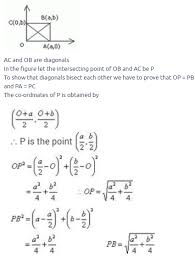 Flexi Answers - Do The Diagonals Of A Rectangle Bisect Each Other? | Ck-12  Foundation