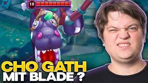 CHO GATH MIT BLADE OF THE RUINED KING ?