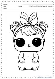 E o mais legal é que eles adoram colorir esses desenhos com delicadeza. Desenhos Lol Surprise Pets Para Colorir Educacao E Transformacao