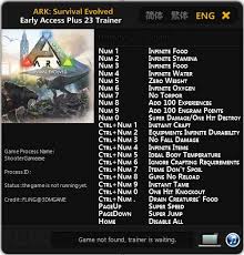 Cheat Trainer Options Numpad 1 Infinite Food Numpad 2 Infinite Stamina Numpad 3 Infinite Food Numpad 4 Infinite Water Numpad 5 Zero Weight Numpad 6