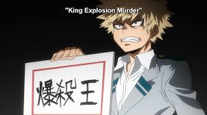 Kiribaku ア — knock knock bakugou! King Explosion Murder My Hero Academia Know Your Meme